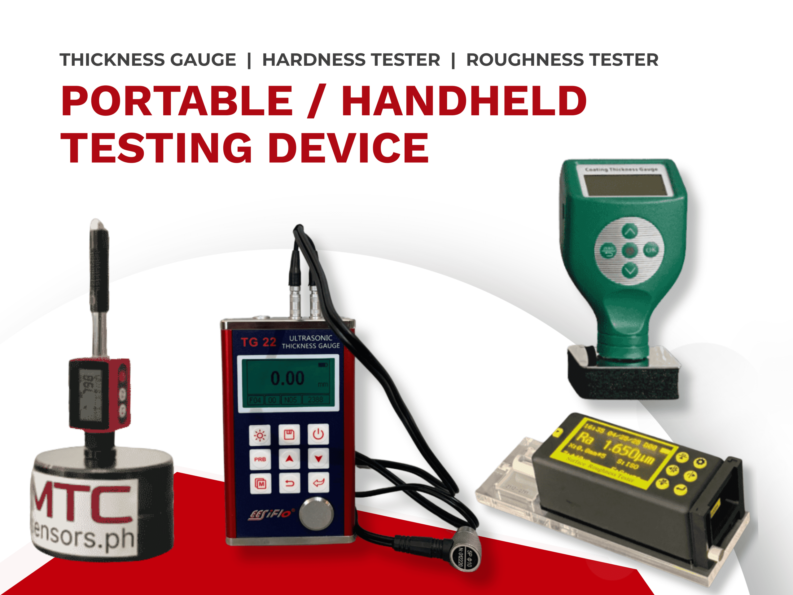 portable handheld testing device - NDT Sensors Philippines